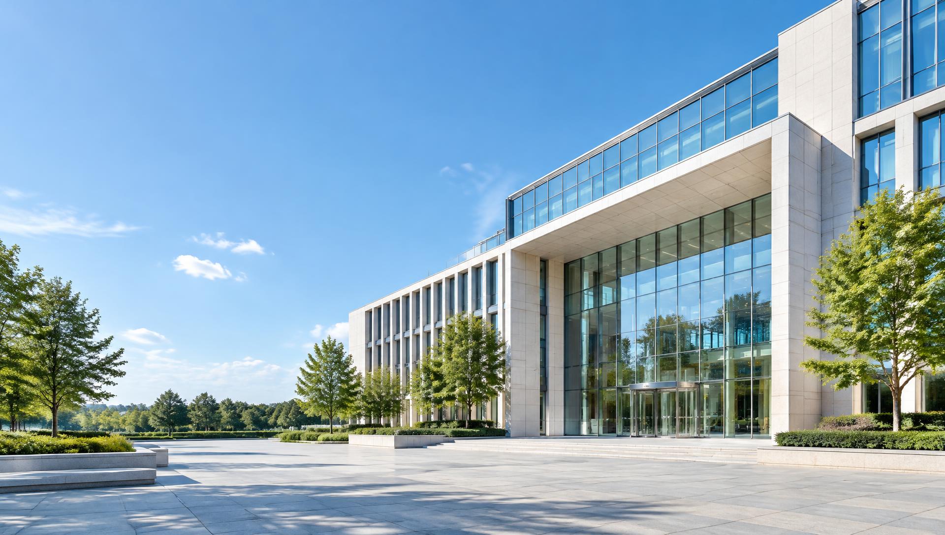 Architecture contemporaine, illustration de notre univers financier